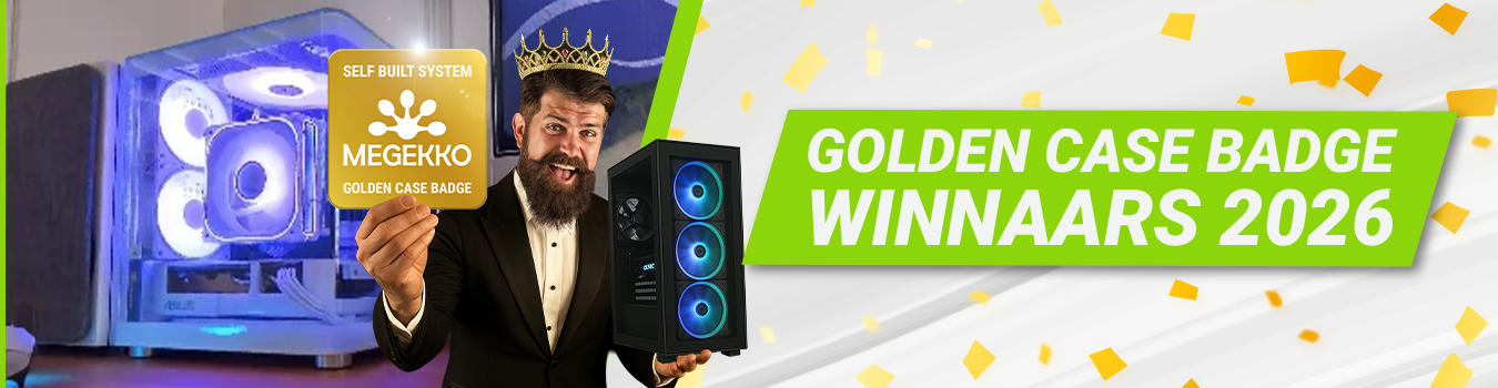 Winnaar golden case badge 2025